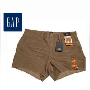 NWT GAP Corduroy Shorts Olive Green (Multiple Sizes Available)